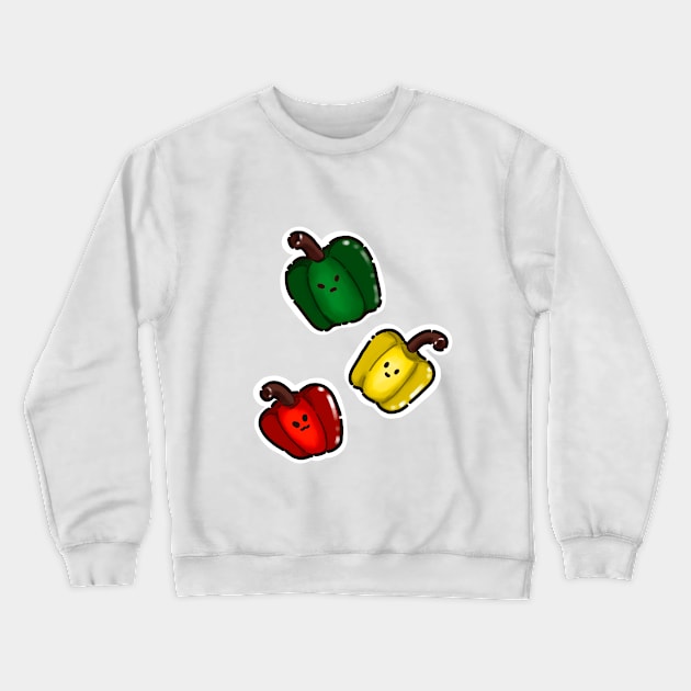 3 bell pepper brothers Crewneck Sweatshirt by WwsNttb